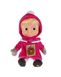 Мягкая игрушка Маша 29см в зимней одежде Мульти-пульти