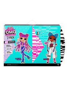 Набор кукол L O L Surprise Подружки OMG 2 Pack Roller Chick и Chillax 423188 INT L.o.l. surprise!