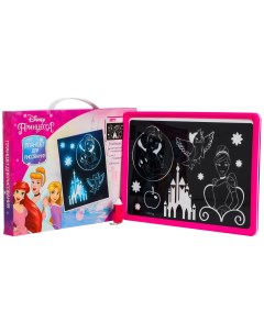 Набор для рисования в темноте планшет А4 Принцессы Ариель Золушка Рапунцель Disney