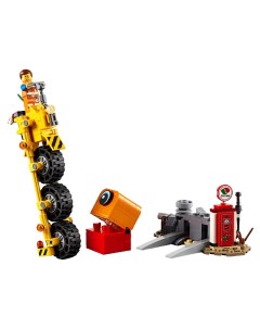 Конструктор Movie 70823 Трехколёсный велосипед Эммета Lego