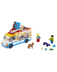 Конструктор City Great Vehicles 60253 Грузовик мороженщика Lego