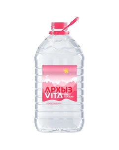 Вода Архызик детская негазированная минеральная пластик 5 л Vita
