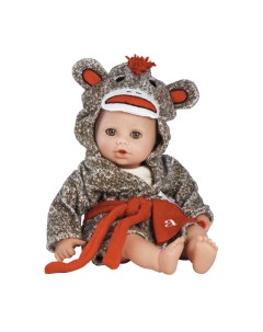 Кукла BathTime Baby Monkey Обезьянка Время купаться 0010090 Adora
