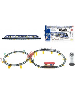 Железная дорога с пультом управления поезд Синий Экспресс длина 397 см 2807Y 1 Cs toys