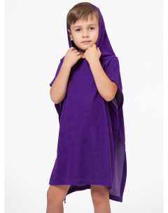Полотенце детское пончно HFG2019 размер 61x52 см фиолетовый Happyfox