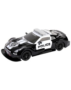 Радиоуправляемая машина Nissan GTR Полиция с мигалками 1 16 8992 Mx