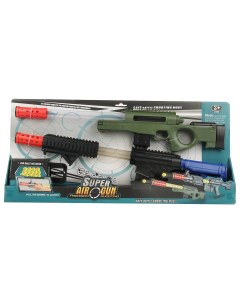 Набор помпового оружия 1 2 шт с мягк шариками 20 шт ES 201140845 S+s toys