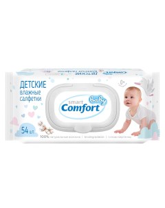 Влажные салфетки детские 54 шт Smart baby comfort