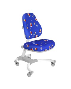 Детское кресло Figra синий с роботами Anatomica