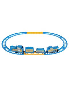 Железная дорога Синий трактор длина пути 126см в кор 25x20 5x4см в кор2x54шт Shantou gepai
