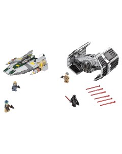 Конструктор Star Wars Истребитель Дарта Вейдера против Звёздного Истребителя 75150 Lego