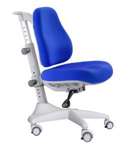 Детское кресло Match Y 528 цвет обивки синий цвет каркаса серый Mealux