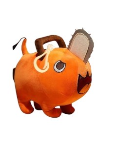 Мягкая игрушка Почита Pochita 40 см оранжевый Торговая федерация