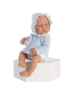 Кукла младенец Лукас в чепчике арт 324790 Asi