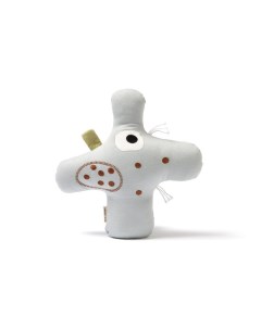Мягкая игрушка Микроб MicroBella серия Neo серая Kid's concept