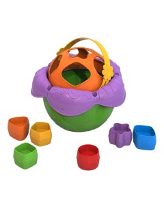 Дидактическая игрушка Ведро Цветочек Нордпласт