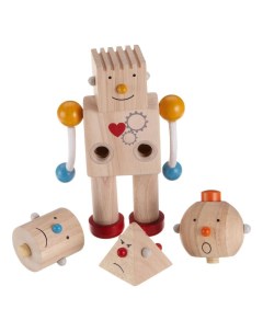 Конструктор деревянный Конструктор Робот Plan toys