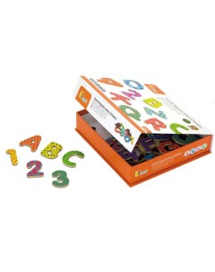 Игра Буквы и цифры 59429 77 деталей Viga