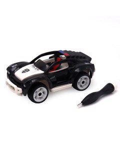 Машинка Diy 13 см металлическая черная Funky toys