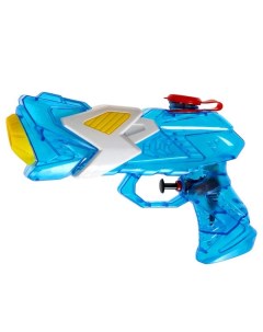 Водный пистолет игрушечный Наше Лето РАС 18х15 5х4см прозрачный голубой Bondibon