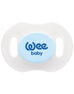 Пустышка ортодонтическая Wee Baby ночная силиконовая с колпачком от 6 до 18 мес 1 шт Weebaby