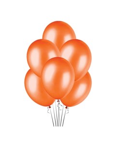 Воздушные шары Friend birthday оранжевый перламутр 30 см 6 шт Fiolento