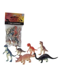 Игровой набор Динозавры 6 шт 1toy