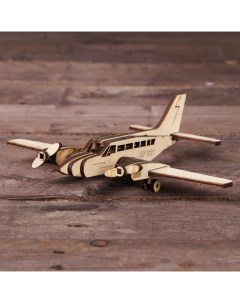 Деревянный конструктор Cборная модель Самолёт CESSNA Altair