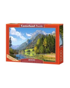 Пазл Озеро в Альпах 2000 элементов Castorland