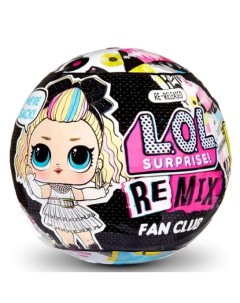 Кукла L O L Surprise Remix Fan Club серия Клуб Фанатов 422563 L.o.l. surprise!