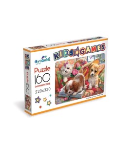 Пазл Kids games Корги 160 элементов Origami