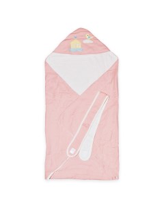 Детское конверт одеяло BF BLNT 25 весеннее Слоник цв розовый 90х90 см Baby fox