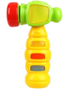 Музыкальная игрушка Веселый молоточек со светом 1 шт в ассортименте Жирафики