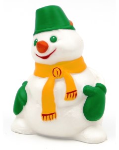 Игрушка для купания СИ 377 03 разноцветный Новогодняя игрушка Снеговик Кудесники