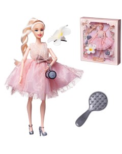 Кукла Junfa Atinil Мой розовый мир в платье с многослойной юбкой 28см WJ 21544 Junfa toys
