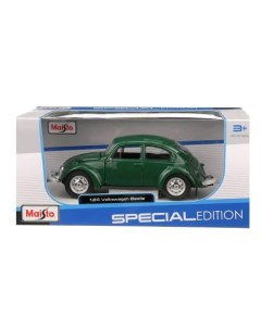 Машина 1 24 Volkswagen Beetle Зеленый 31926 Maisto