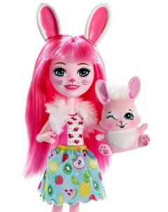 Кукла Enchantimals Бри Кроля с питомцем Твист Mattel