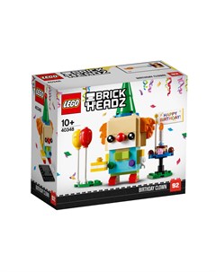 Конструктор Brickheadz Клоун на дне рождения 40348 Lego