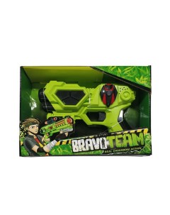 Бластер игрушечный BRAVO TEAM со световыми и звуковыми эффектами 24х18х5 5 см Junfa toys