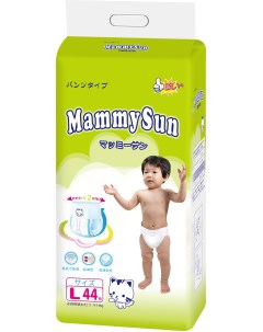 Подгузники трусики 9 14 кг L 44 шт Mammysun