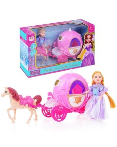 Розовая кукла в коробке Oubaoloon