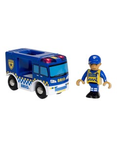 World Деревянная железная дорога Полицейский фургон 33825 Brio