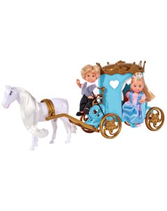 Кукла Еви и Тимми в карете 12 см Simba