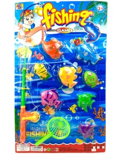 Игровой набор для ванной рыбалка Fishing 10 предметов 110632 Li jia de toys