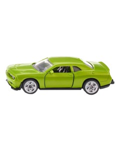 Коллекционная модель Dodge Challenger SRT Hellcat зеленая 1408 Siku