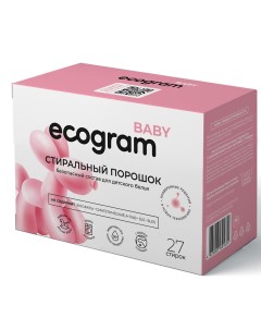 Порошок стиральный Baby экологичный 900 г Ecogram