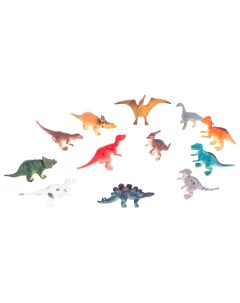 Фигурка динозавра В мире животных 12 шт Т50483 1toy