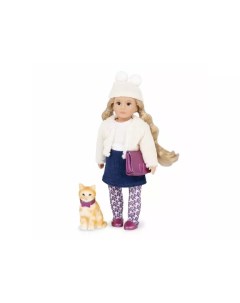Кукла Лилит с кошкой Кловер 15 см L31099 Лори