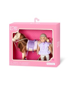 Кукла 15 см Марджори наездница с лошадью L31165 Лори