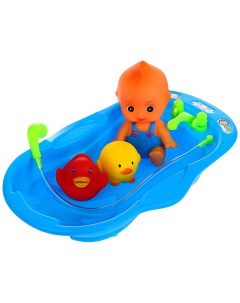 Игрушки для ванной набор Пупс Купание Крошка я